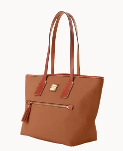 Dooney & Bourke The Pebble Grain Collection|Pebbled Leather<Pebble Grain Small Tote Caramel