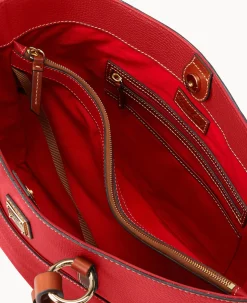 Dooney & Bourke The Pebble Grain Collection|Pebbled Leather<Pebble Grain Tammy Tote Red