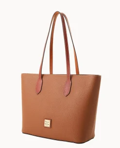 Dooney & Bourke The Pebble Grain Collection|Pebbled Leather<Pebble Grain Tote Caramel
