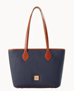 Dooney & Bourke The Pebble Grain Collection|Pebbled Leather<Pebble Grain Tote Midnight Blue