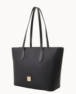 Dooney & Bourke The Pebble Grain Collection|Pebbled Leather<Pebble Grain Tote Black Black