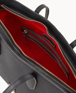 Dooney & Bourke The Pebble Grain Collection|Pebbled Leather<Pebble Grain Tote Black Black