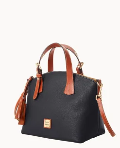 Dooney & Bourke The Pebble Grain Collection|Pebbled Leather<Pebble Grain Trina Satchel Black