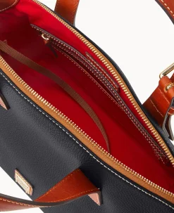 Dooney & Bourke The Pebble Grain Collection|Pebbled Leather<Pebble Grain Trina Satchel Black