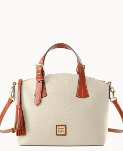Dooney & Bourke The Pebble Grain Collection|Pebbled Leather<Pebble Grain Trina Satchel Bone