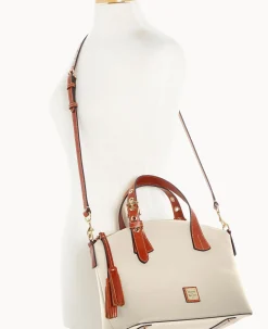 Dooney & Bourke The Pebble Grain Collection|Pebbled Leather<Pebble Grain Trina Satchel Bone