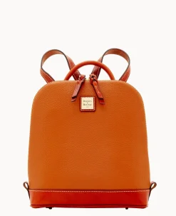 Dooney & Bourke The Pebble Grain Collection|Pebbled Leather<Pebble Grain Zip Pod Backpack Caramel