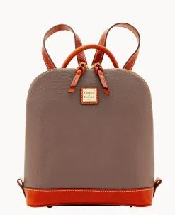 Dooney & Bourke The Pebble Grain Collection|Pebbled Leather<Pebble Grain Zip Pod Backpack Elephant
