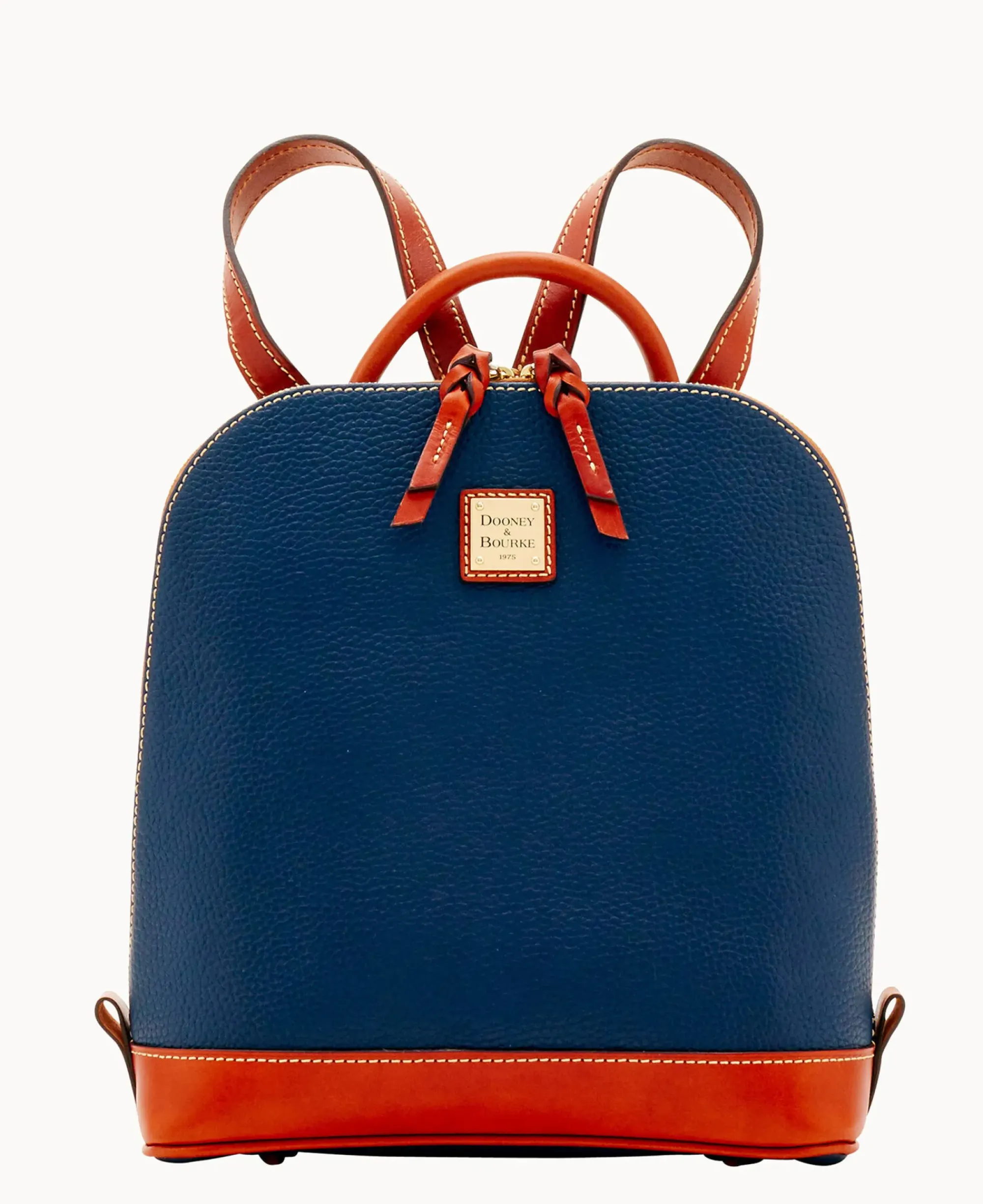 Dooney & Bourke The Pebble Grain Collection|Pebbled Leather<Pebble Grain Zip Pod Backpack Midnight Blue