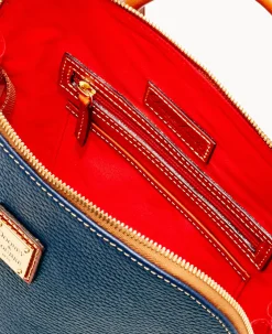 Dooney & Bourke The Pebble Grain Collection|Pebbled Leather<Pebble Grain Zip Pod Backpack Midnight Blue