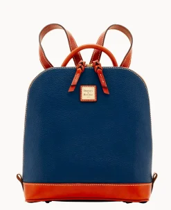 Dooney & Bourke The Pebble Grain Collection|Pebbled Leather<Pebble Grain Zip Pod Backpack Midnight Blue