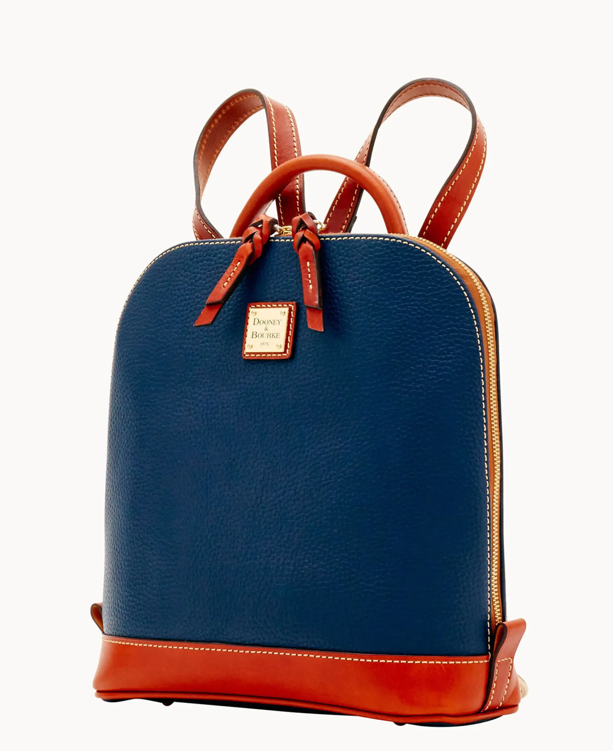 Dooney & Bourke The Pebble Grain Collection|Pebbled Leather<Pebble Grain Zip Pod Backpack Midnight Blue