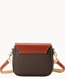 Dooney & Bourke The Pebble Turnlock Collection|Pebbled Leather<Pebble Turnlock Flap Saddle Brown Tmoro