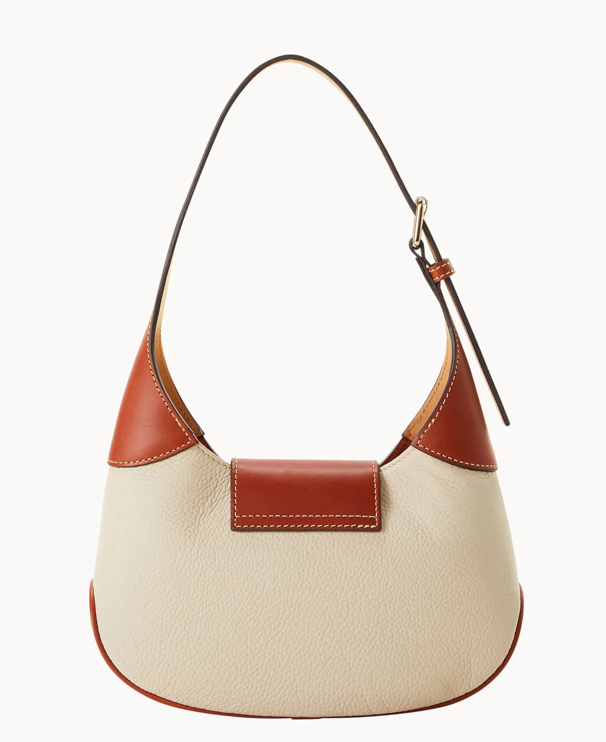 Dooney & Bourke The Pebble Grain Collection|The Pebble Turnlock Collection<Pebble Turnlock Hobo 26 Bone