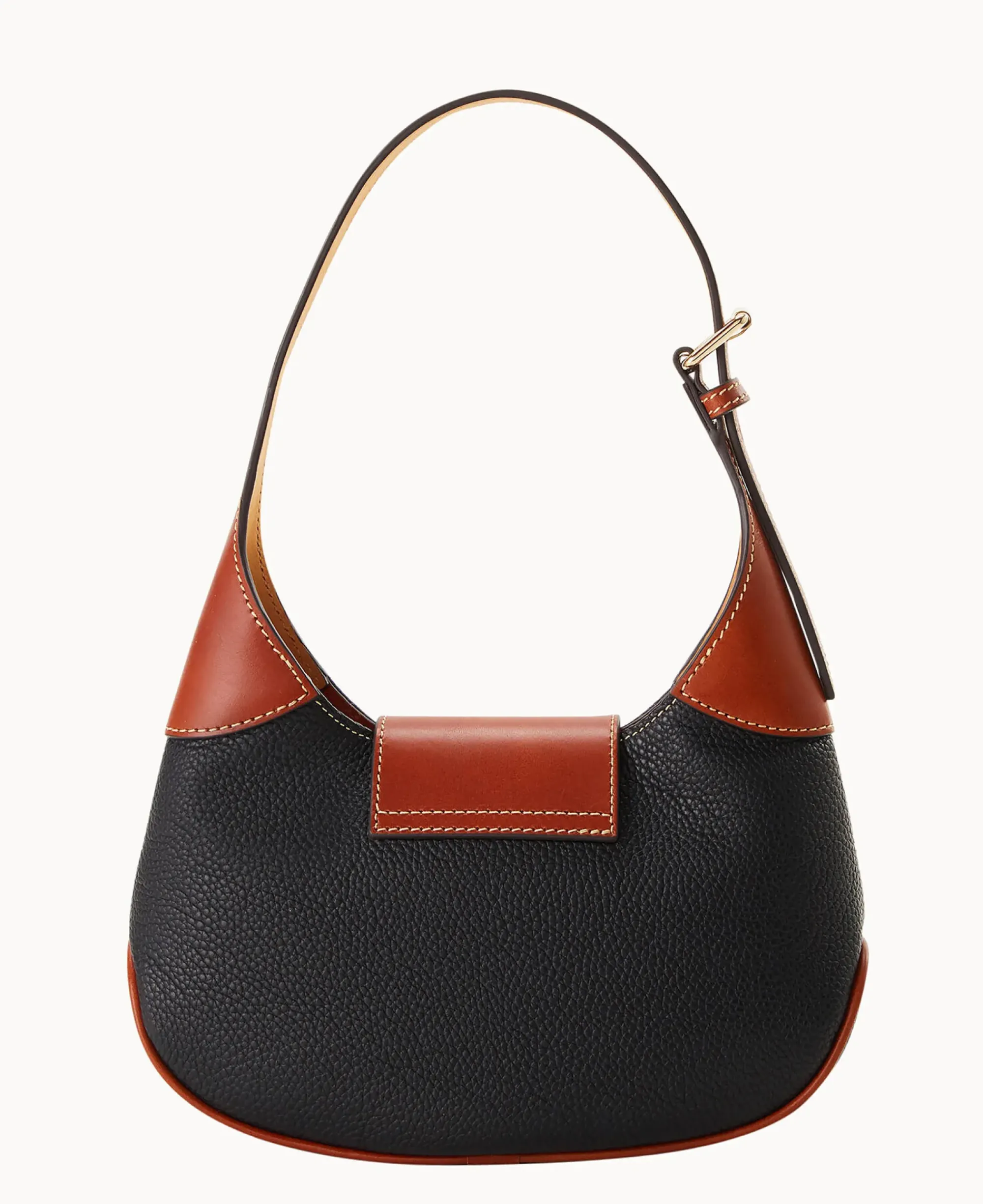 Dooney & Bourke The Pebble Grain Collection|The Pebble Turnlock Collection<Pebble Turnlock Hobo 26 Black