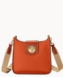 Dooney & Bourke The Pebble Turnlock Collection|Pebbled Leather<Pebble Turnlock Messenger 28 Coral