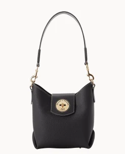 Dooney & Bourke The Pebble Turnlock Collection|Picnic in the Park<Pebble Turnlock Sac 22 Black