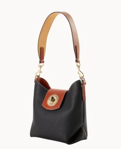 Dooney & Bourke The Pebble Turnlock Collection|Picnic in the Park<Pebble Turnlock Sac 22 Black