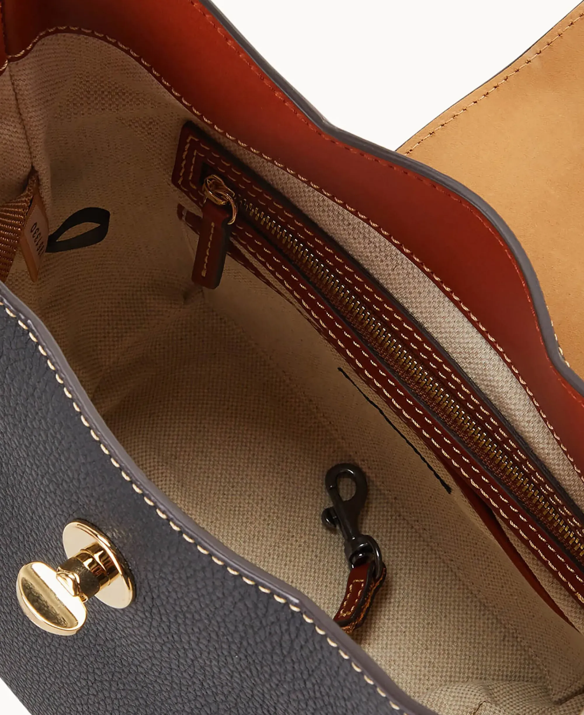 Dooney & Bourke The Pebble Turnlock Collection|Picnic in the Park<Pebble Turnlock Sac 22 Black