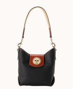Dooney & Bourke The Pebble Turnlock Collection|Picnic in the Park<Pebble Turnlock Sac 22 Black