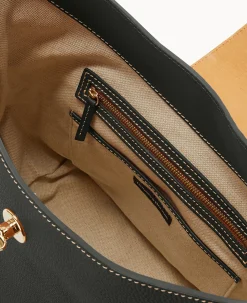 Dooney & Bourke The Pebble Turnlock Collection|Picnic in the Park<Pebble Turnlock Sac 30 Black