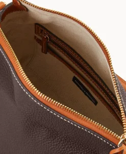 Dooney & Bourke The Pebble Grain Collection|Pebbled Leather<Pebble with Florentine Trim Satchel 30 Brown Tmoro