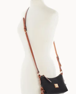 Dooney & Bourke Smooth Leather|Mini Bags<Penrose Crossbody 20 Black