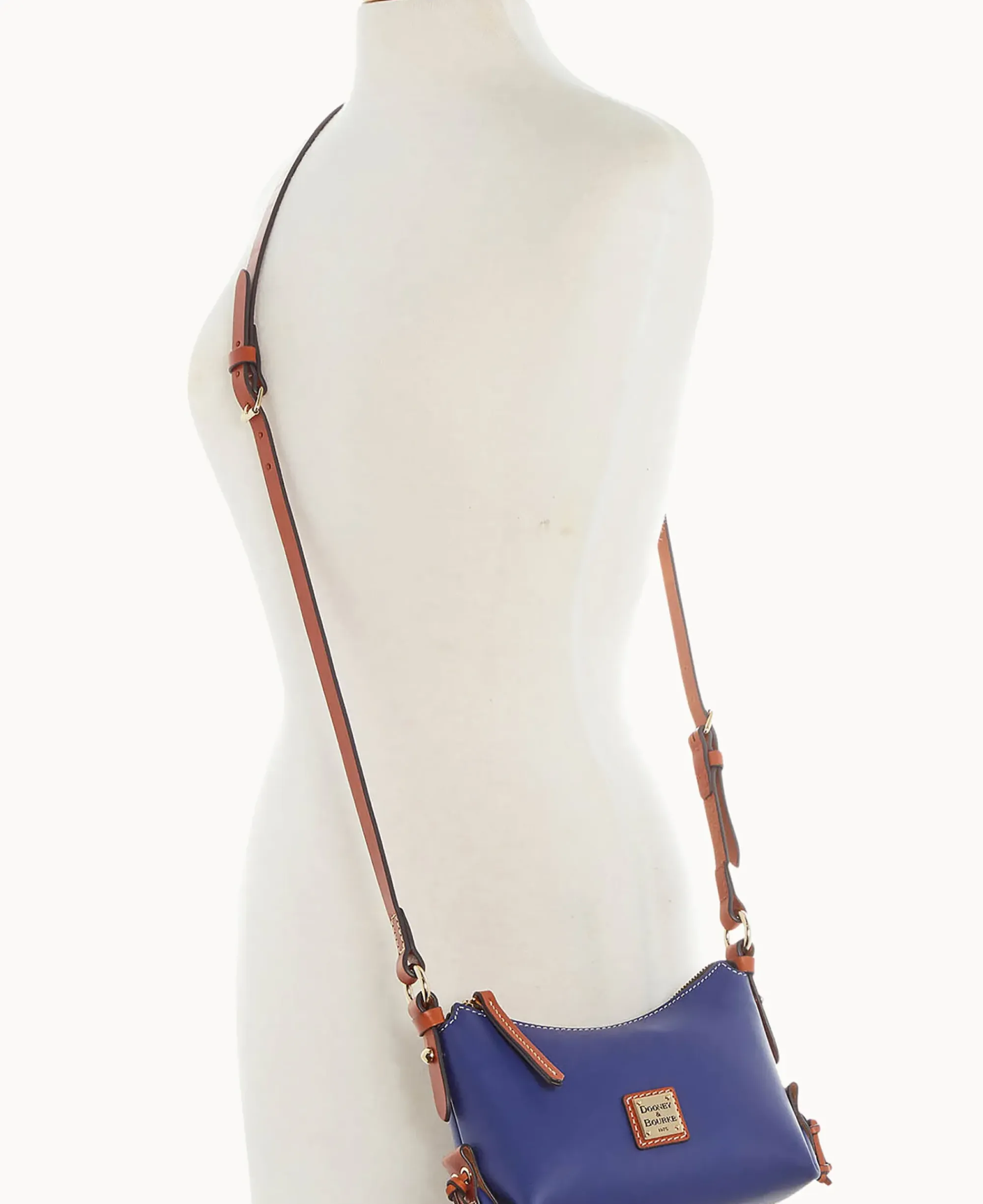 Dooney & Bourke Smooth Leather|Mini Bags<Penrose Crossbody 20 Blue