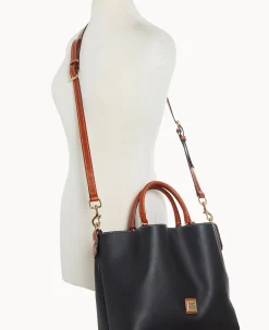 Dooney & Bourke Picnic in the Park|Pebbled Leather<Penrose Large Barlow Black