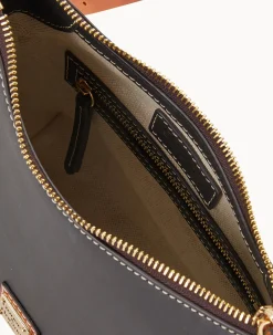 Dooney & Bourke Smooth Leather|Mini Bags<Penrose N S Crossbody 24 Black