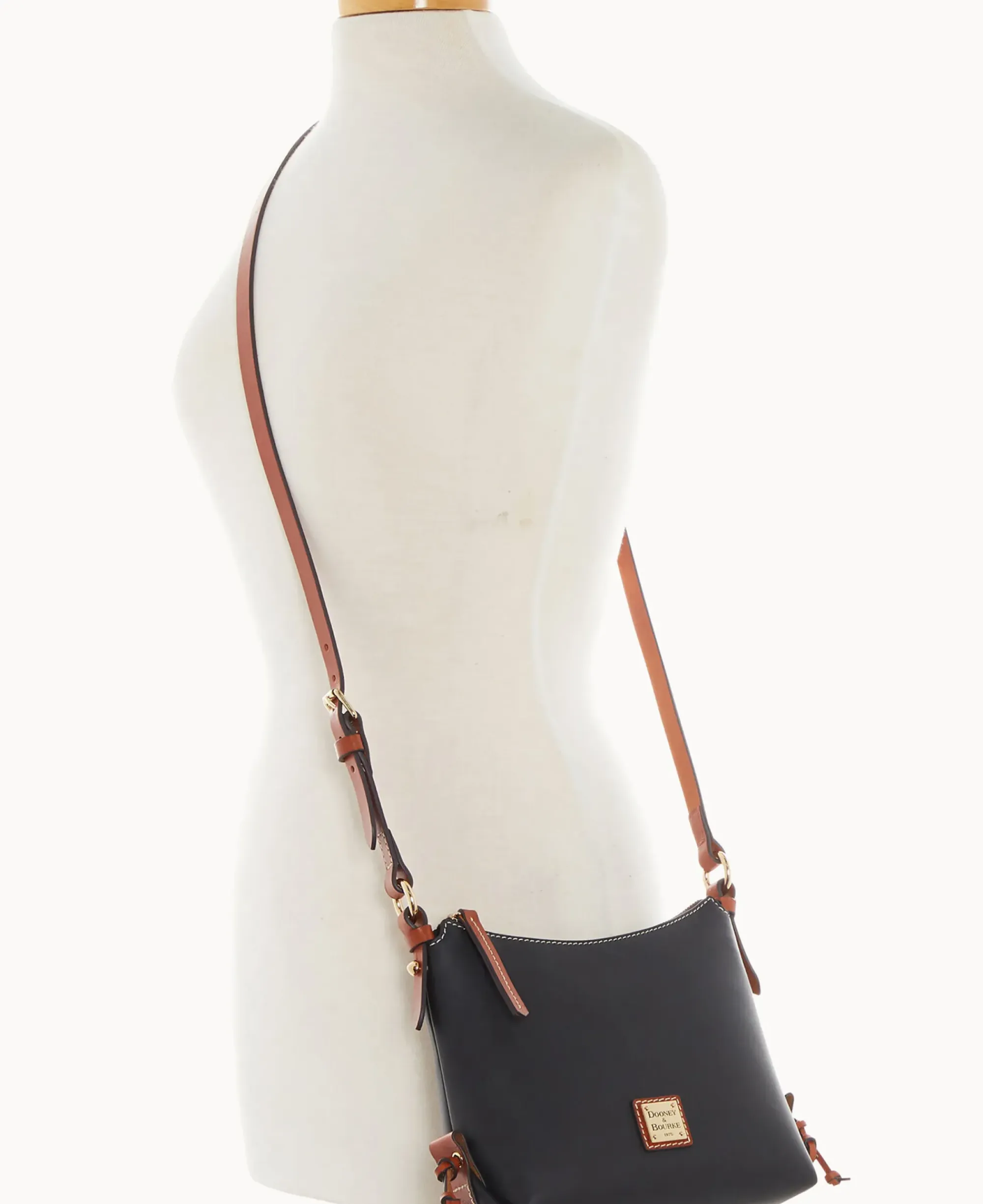Dooney & Bourke Smooth Leather|Mini Bags<Penrose N S Crossbody 24 Black