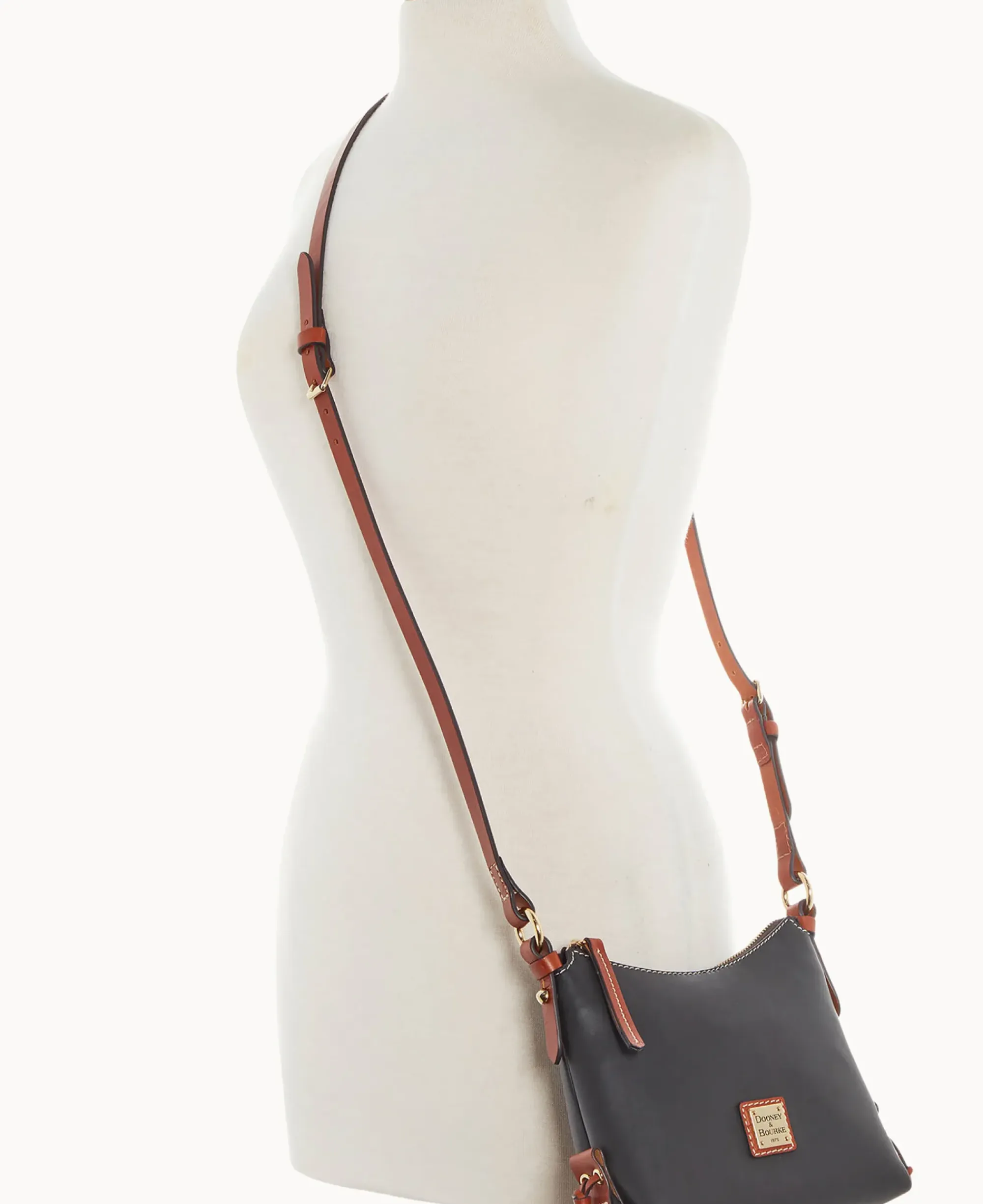 Dooney & Bourke Smooth Leather|Mini Bags<Penrose N S Crossbody 20 Black
