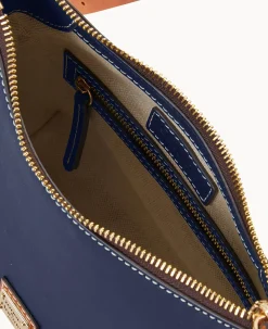 Dooney & Bourke Smooth Leather|Mini Bags<Penrose N S Crossbody 24 Blue