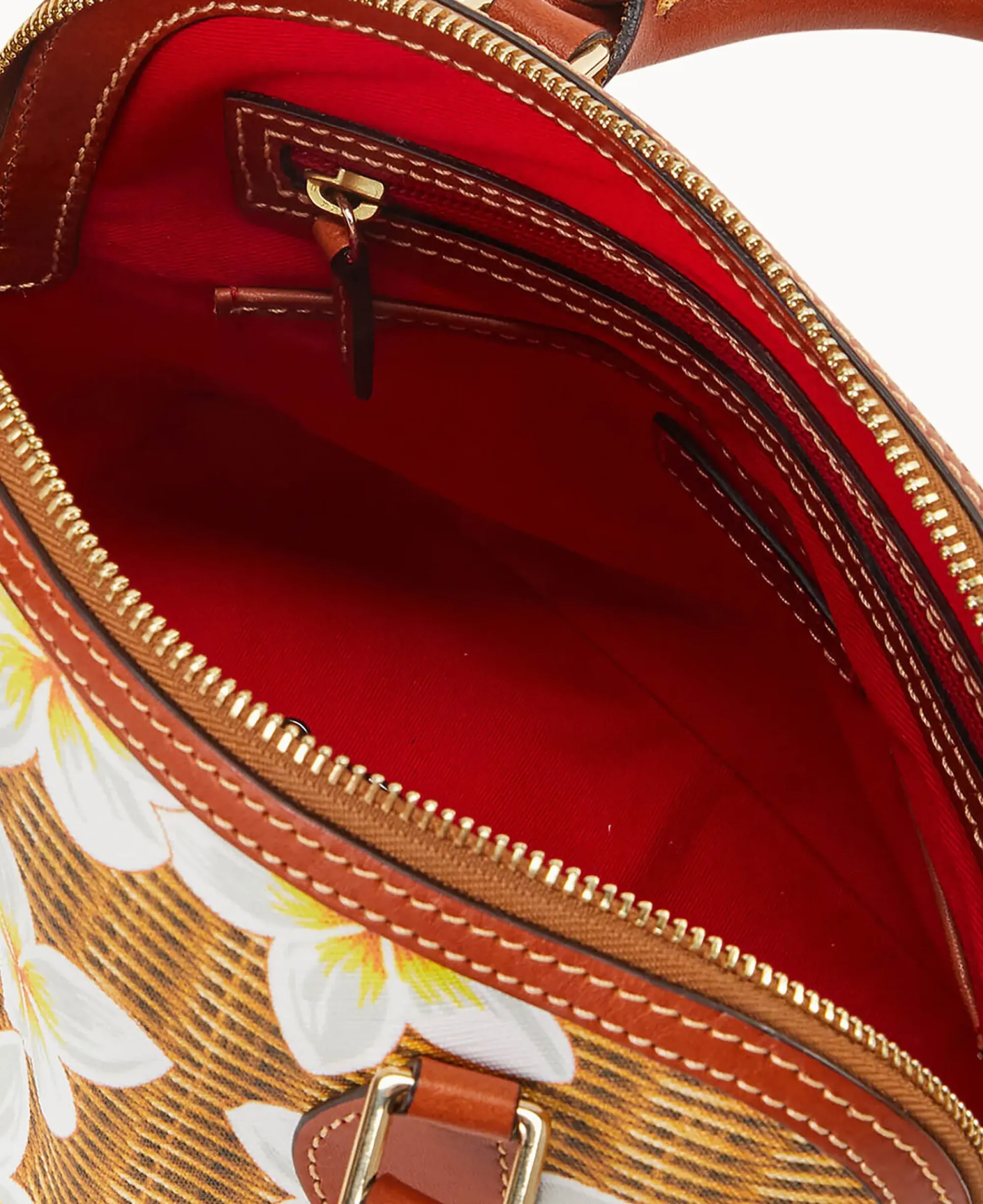 Dooney & Bourke The Plumeria Collection|Spring Style<Plumeria Satchel White