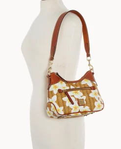 Dooney & Bourke The Plumeria Collection|Spring Style<Plumeria Small Hobo White