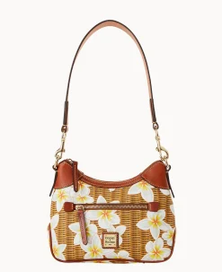 Dooney & Bourke The Plumeria Collection|Spring Style<Plumeria Small Hobo White