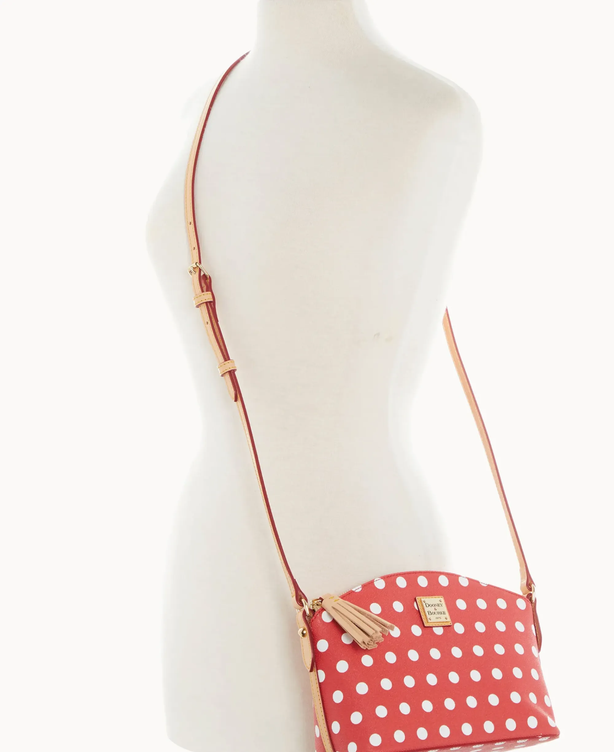 Dooney & Bourke The Polka Dot Collection|Spring Style<Polka Dot Robin Crossbody Red