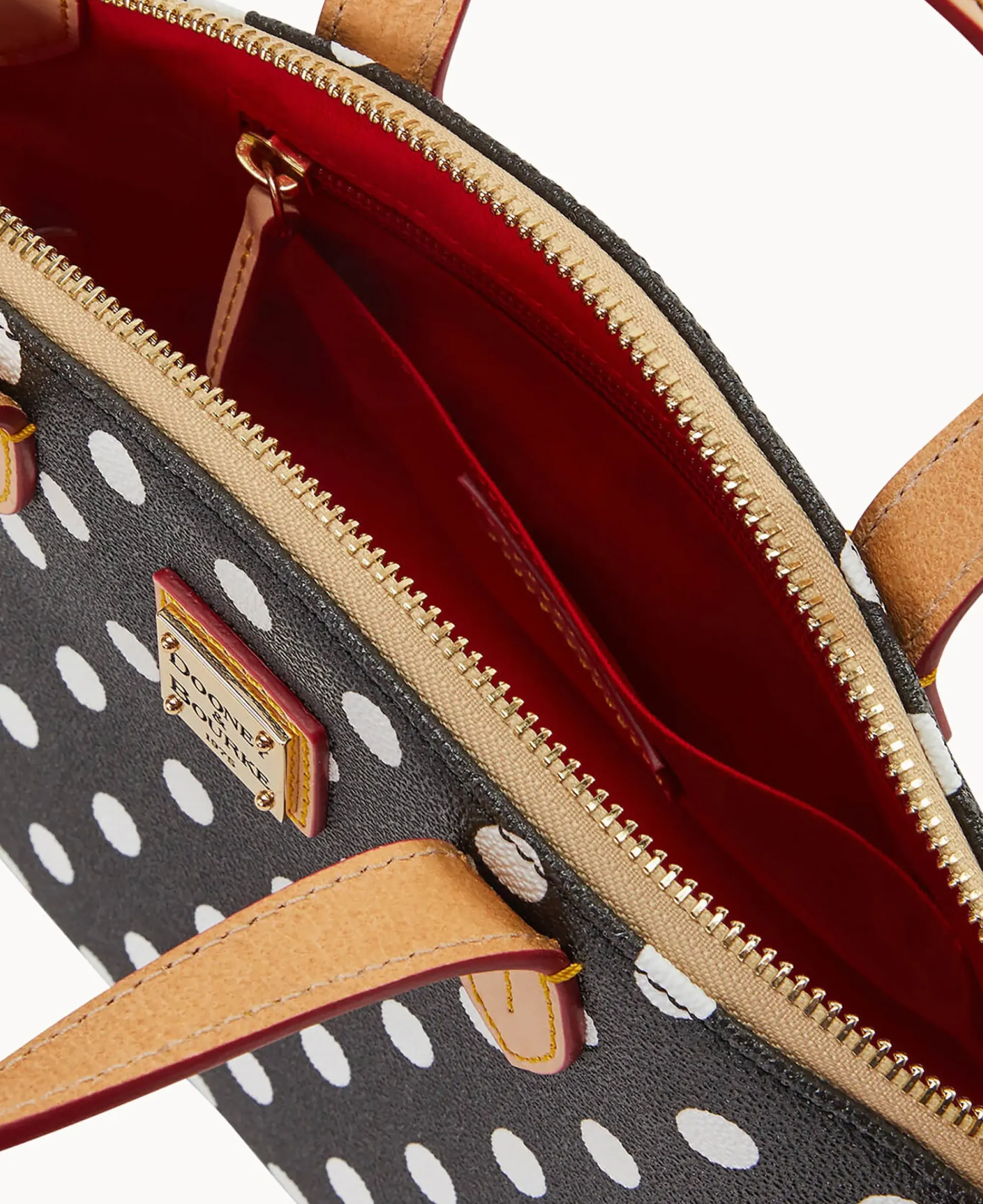 Dooney & Bourke The Polka Dot Collection|Spring Style<Polka Dot Ruby Black