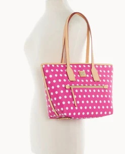 Dooney & Bourke The Polka Dot Collection|Spring Style<Polka Dot Small Tote Fuchsia