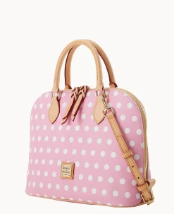 Dooney & Bourke The Polka Dot Collection|Spring Style<Polka Dot Zip Zip Satchel Pink
