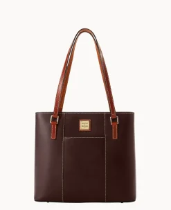 Dooney & Bourke Picnic in the Park|Smooth Leather<Quincey Small Lexington Brown Tmoro