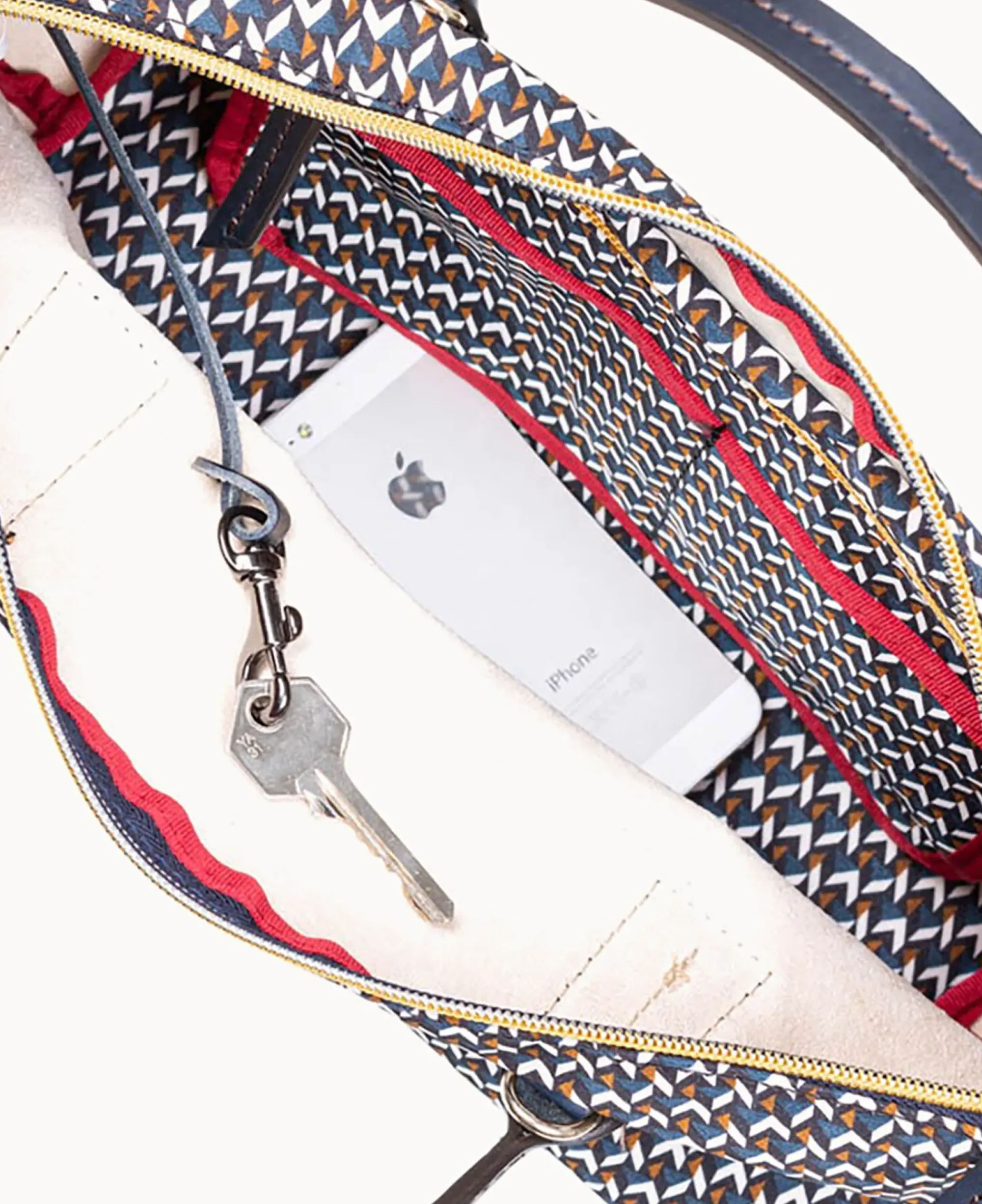 Dooney & Bourke Ready For the Getaway|Printed Fabric<Roberta Pieri Tatami Classic Small Robertina Tote Midnight Blue