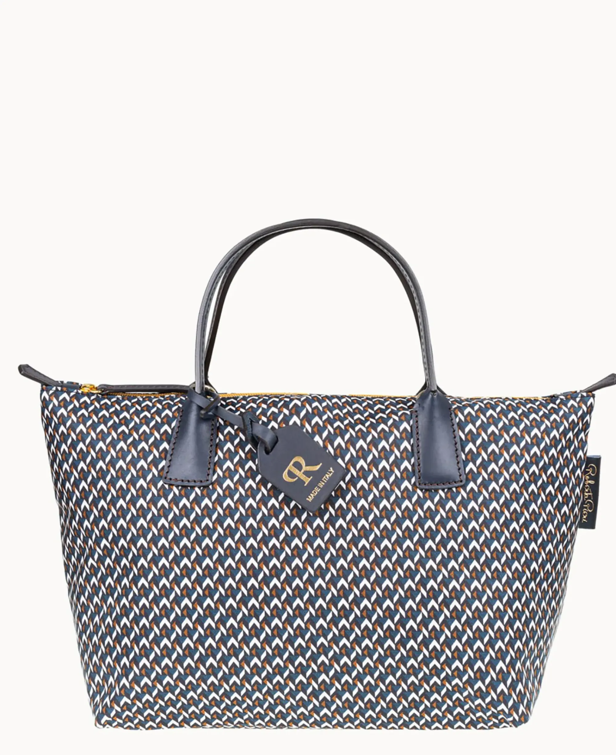 Dooney & Bourke Ready For the Getaway|Printed Fabric<Roberta Pieri Tatami Classic Small Robertina Tote Midnight Blue