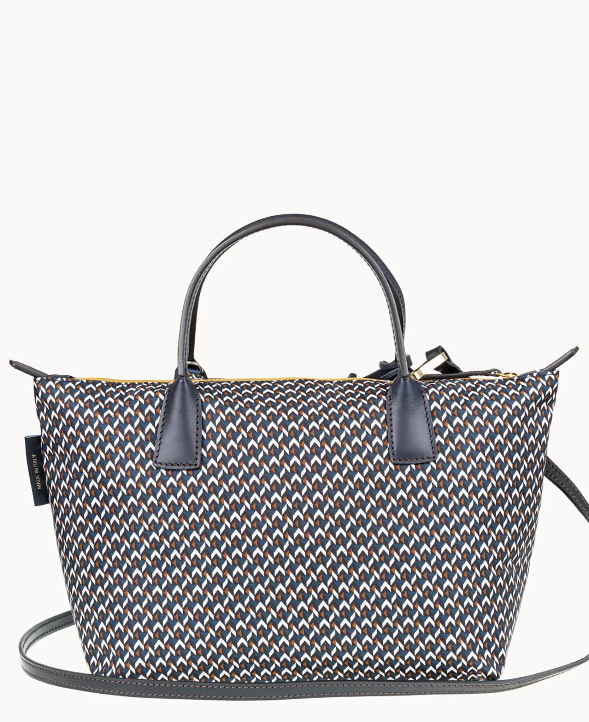 Dooney & Bourke Ready For the Getaway|Printed Fabric<Roberta Pieri Tatami Classic Small Robertina Tote Midnight Blue