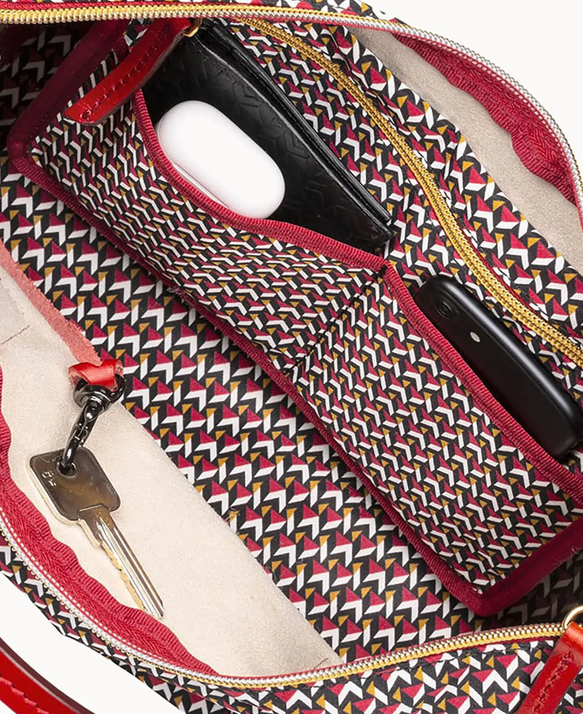 Dooney & Bourke Ready For the Getaway|Printed Fabric<Roberta Pieri Tatami Classic Small Robertina Tote Ruby