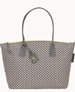 Dooney & Bourke Ready For the Getaway|Printed Fabric<Roberta Pieri Tatami Classic Large Robertina Tote Rose