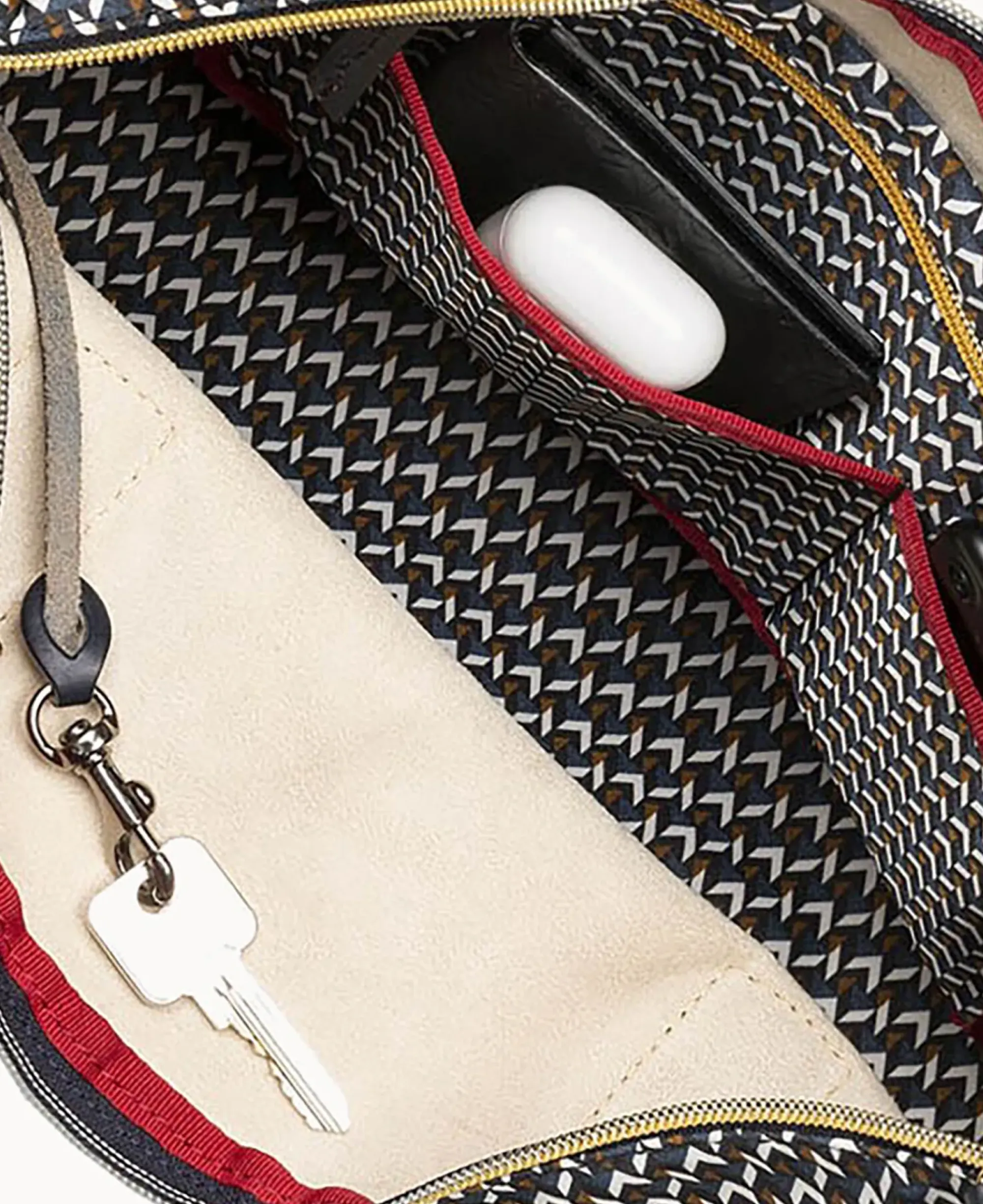 Dooney & Bourke Ready For the Getaway|Printed Fabric<Roberta Pieri Tatami Classic Large Robertina Tote Midnight Blue