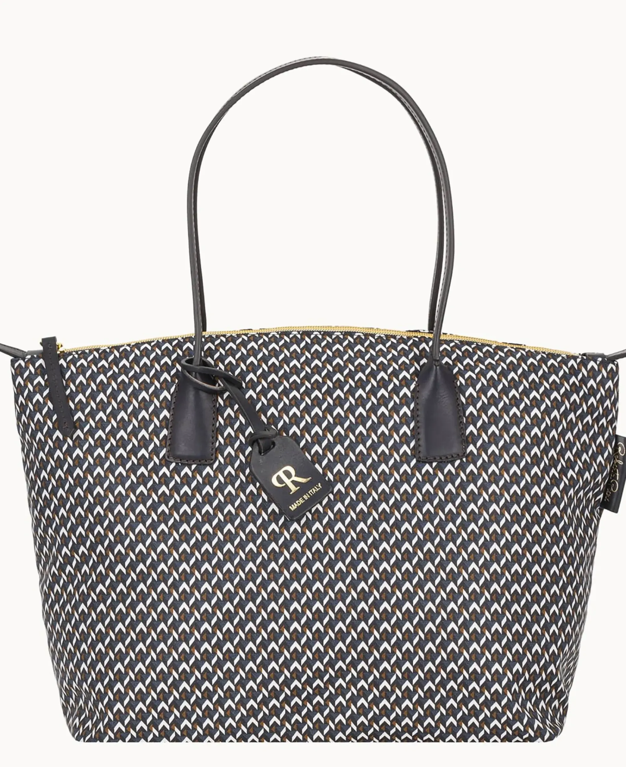 Dooney & Bourke Ready For the Getaway|Printed Fabric<Roberta Pieri Tatami Classic Large Robertina Tote Midnight Blue