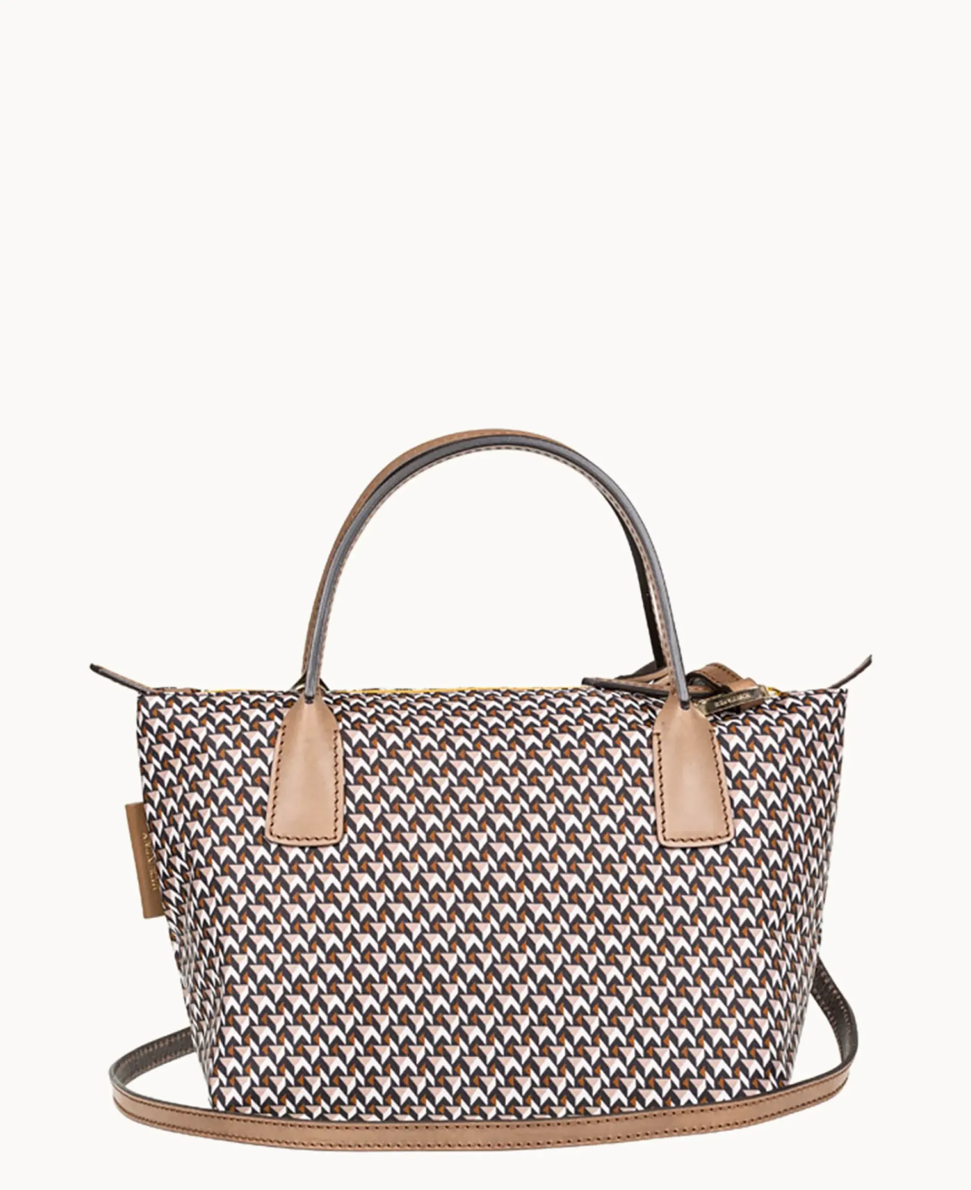 Dooney & Bourke Ready For the Getaway|Printed Fabric<Roberta Pieri Tatami Classic Mini Robertina Tote Taupe