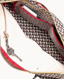 Dooney & Bourke Ready For the Getaway|Printed Fabric<Roberta Pieri Tatami Classic Large Robertina Tote Taupe